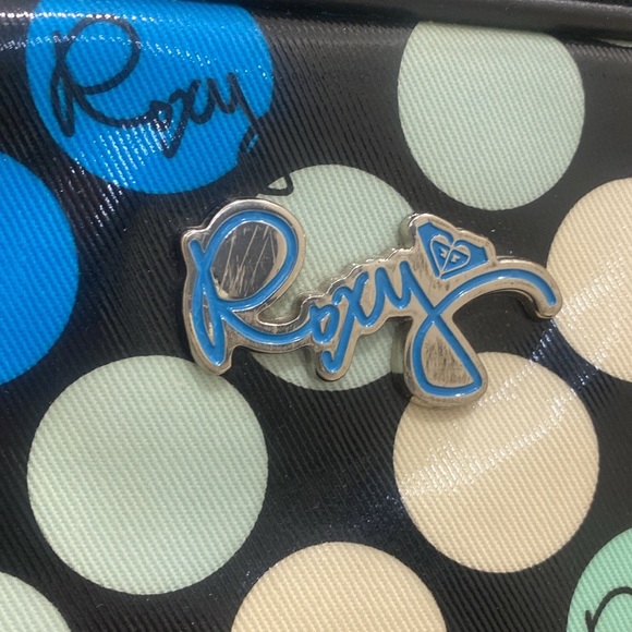 🌼 Vintage Y2K Roxy Suitcase Roxy Luggage Roxy Carry-on Rare Roxy - Picture 4 of 17